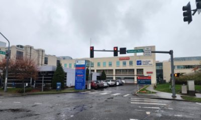 St. Joseph Medical Center Emergency vehicle access at Squalicum and Ellis