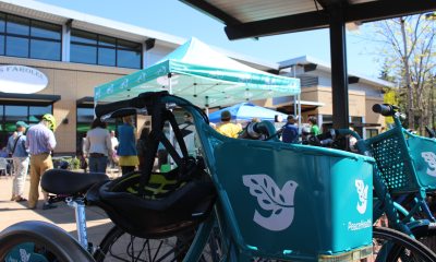 PeaceHealth rides at the LTD Station in Springfield, Or.